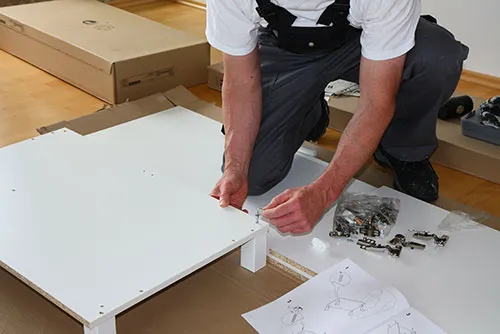 Auf- und Abbau Ihrer Möbel