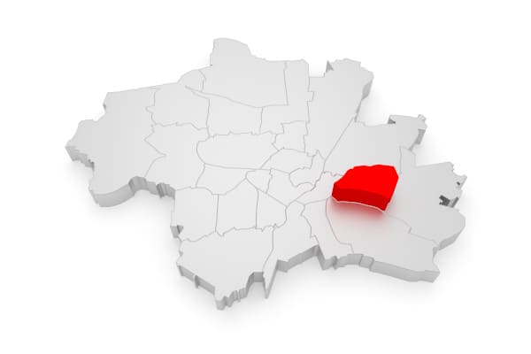 3D Grafik von Berg am Laim