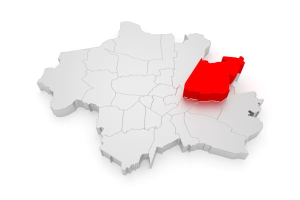 3D Grafik von Bogenhausen