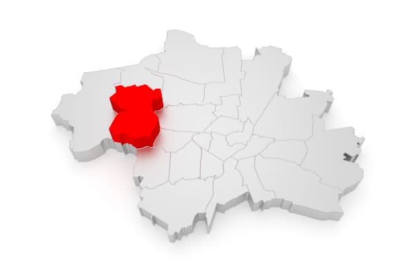 3D Grafik von Pasing-Obermenzing